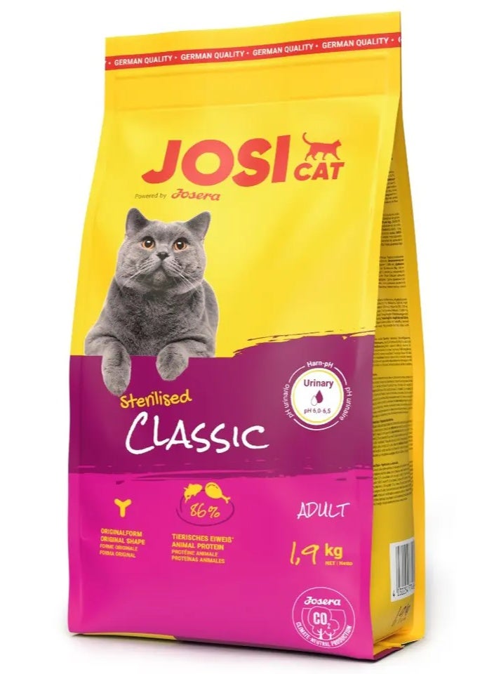 Josera Josicat Classic Dry Food for Sterilized Adult Cats 1.9K